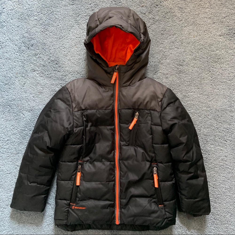 C9 Champion boys winter coat xsmall 4/5 black gray